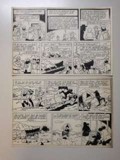 De Moor, Bob - 1 Original page - De Nieuwe avonturen van Tijl Uilenspiegel 4 - De Zwarte ossewagen - 1951 | Catawiki