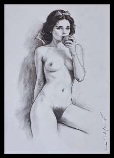 Wildfang, Emma - 1 Original colour drawing - Snow White - Pencil edition - 2025 | Catawiki