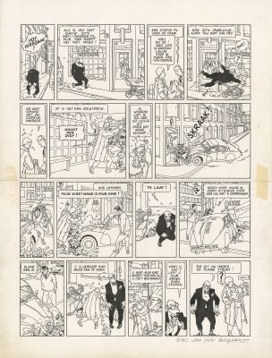 Van Den Boogaard | Léon-la-terreur atteint des sommets | Galerie Champaka