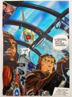 Jacot, Christian Original colour drawing - Comics American War - Hommage à Victor Hubinone - 2021 | Catawiki