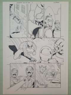 Lim/Poggi - 1 Original page - Spiderman Demolition Days | Catawiki