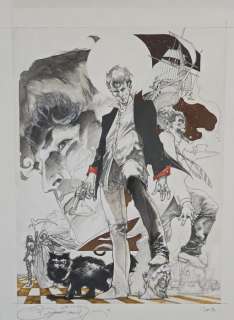 Simone Bianchi - 1 Couverture préliminaire originale - Dylan Dog Color Fest n. 11 - 2013