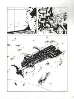 Bonazzi, Germano - 3 Original page - Nathan Never Gigante #10 - "I ribelli di marte" - 2000 | Catawiki