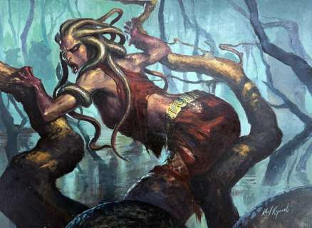 Kopinski, Karl - 1 Original drawing - Magic: The Gathering - Reaper of the Wilds - 2013 | Catawiki