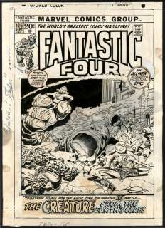 Buscema, John - FANTASTIC FOUR (1961-96; 2003-12) #126 Cover