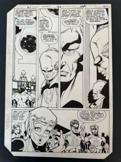 Joe Staton, Mike DeCarlo - 1 Original page - Green Lantern #150 page 32 - From Qward With Hate! - 1982 | Catawiki
