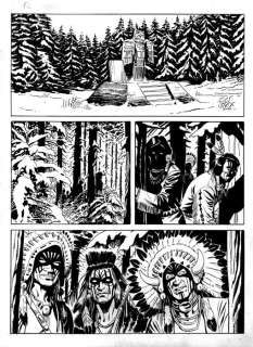 Sforza, Antonio - 5 Original page - Martin Mystère, Storie da Altrove - L’angelo che chiese aiuto a George Washington - 2017 | Catawiki