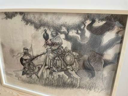 Tarquin, Didier Original drawing - Lanfeust de Troy | Catawiki