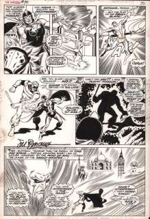 Sal Buscema, Sam Grainger - Avengers #70 P.19 - Squadron Sinister - Signed - 1969