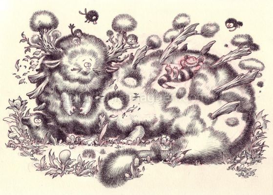 Stan Manoukian | Bêtes à faire peur, Illustration originale, | Daniel Maghen