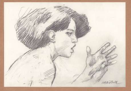 Liberatore, Tanino - 1 Original drawing - Portrait de femme | Catawiki