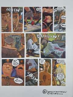 Gipi (Pacinotti, Gianni) - 1 Original page - Curtesy of Steven Bochco - 1998 | Catawiki