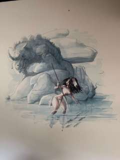 Willem Vleeschouwer - Prehistorische jacht | Catawiki