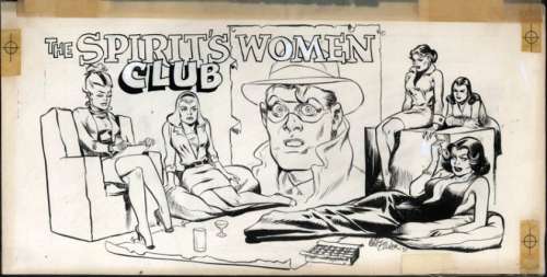 Eisner, Will - SPIRIT MAGAZINE #8 Illustration | ComicConnect