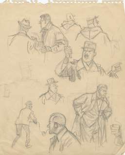 Jacobs | Blake et Mortimer, études préparatoires Ã  la… | Millon