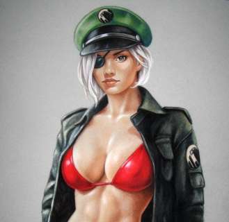 Sly - 1 Original colour drawing - Ladyhawk - Ladyhawk - 2025 | Catawiki