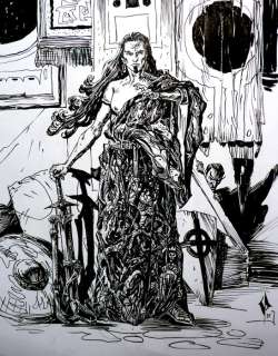 Pontet, Cyril - 1 Original drawing - Chroniques de la Lune Noire - L’empereur Wismerhill - 2025 | Catawiki