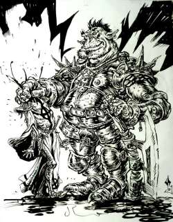 Pontet, Cyril - 1 Original drawing - Chroniques de la Lune Noire - Ghorghor Bey - 2025 | Catawiki