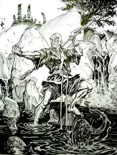 Pontet, Cyril - 1 Original drawing - Chroniques de la Lune Noire - Murata - 2025 | Catawiki