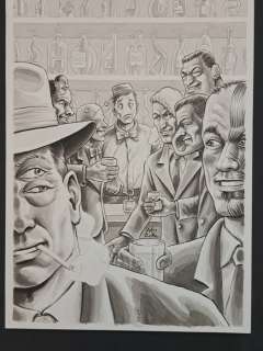 Zattera, Stefano - 1 Original drawing - Earl Foureyes: Happy Hour | Catawiki