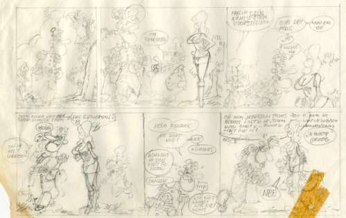 De Smet, Peter - 1 Original preliminary page - voor De Generaal (begin jaren 1970) | Catawiki