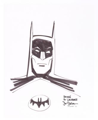 Lot 56 - CHARITY AUCTION JOE STATON BATMAN ORIGINAL ART SKETCH. | Hake’s