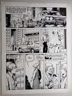 Chris (Musquera, Xavier) | original erotic page (p.3)  - Bea Flic de choc | Catawiki