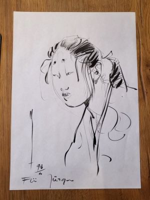 Marc Michetz - 1 Original drawing - Kogaratsu - 1998 | Catawiki