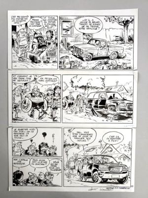 Carrère + Janssens - 1 Original page - Les Scientiflics - 2010 | Catawiki