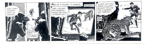 Frank Robbins - 1 Original page - Johnny Hazard - 1970 | Catawiki