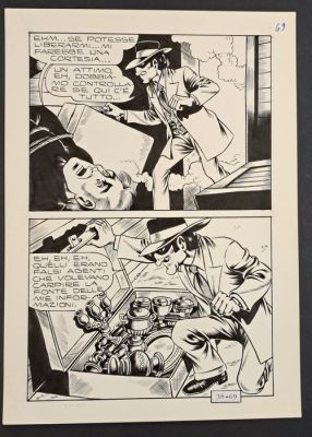Magnus & Bunker - 1 Original page - Alan Ford: Le Grandi Vacanze - 1972 | Catawiki
