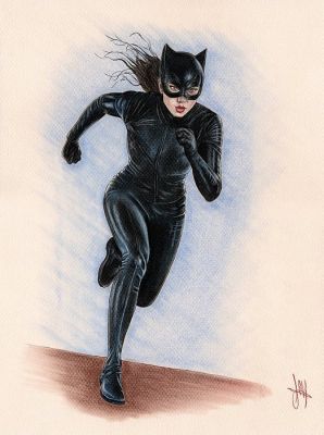 Daniel Cayuela - 1 Original drawing - Catwoman - Catwoman - 2025 | Catawiki