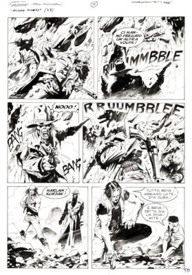 Dotti, Maurizio - 1 Original page - Dampyr #29 - "Arizona killers" - 2002 | Catawiki