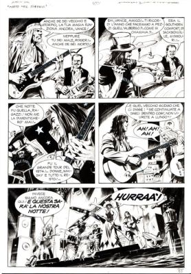 Dotti, Maurizio - 1 Original page - Dampyr #15 - "Nato nella palude" - 2001 | Catawiki