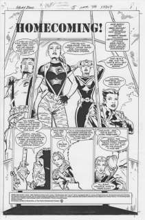 Dean Zachary - Hawk & dove #5 p. 1 cool babe splash