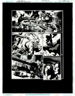 The Bat-Man: Second Knight #1 p.43 - Bat-Man vs Hangman! | Comic Book Art Gallery