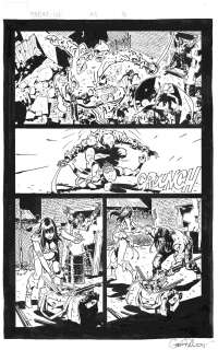 Goran Parlov | MU VS THE PUNISHER #4 pg 16 | Goricki Art