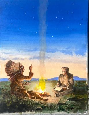 Di Gennaro, Aldo - 1 Original drawing - Almanacco del West 2015 | Catawiki