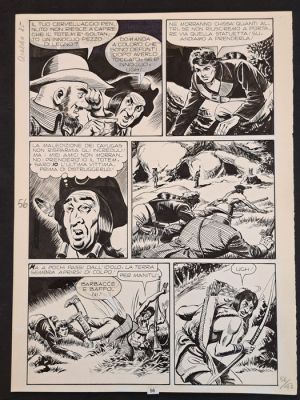 Essegesse - 1 Original page - Il Comandante Mark - "Il totem dei Cayugas" | Catawiki