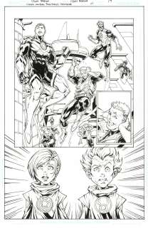 V Ken Marion | V Ken Marion - Green Lantern: Fractured Spectrum Page 17 | Modern Mythology Comic Art
