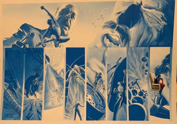 Alex Ross | The Atom origin spread | Alex Ross