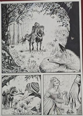 Messina, Edym - 2 Original page - Dago - "Una Piccola Guerra Fatale” | Catawiki