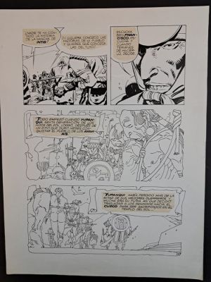 Breccia, Enrique - 1 Original page - La Pietà di Viracocha | Catawiki