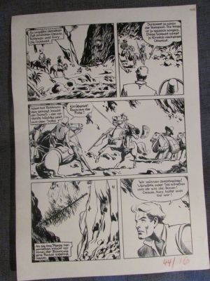 Nickel, Helmut - 1 Original page - Robinson - Wo das Faustrecht herrscht - 1957 | Catawiki