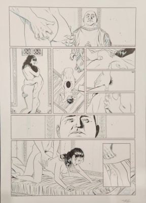 Trif - 1 Original page - Thrace T1 - O Iuvenes Lupi (Ô jeunes loups) - 2023 | Catawiki