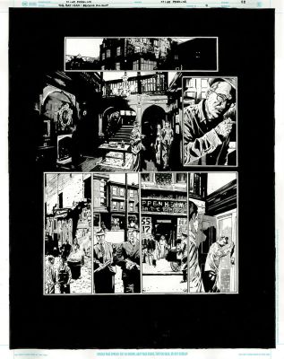 The Bat-Man: Second Knight #2 p.28 - Bruce is Back Home From Hospital | Comic Book Art Gallery