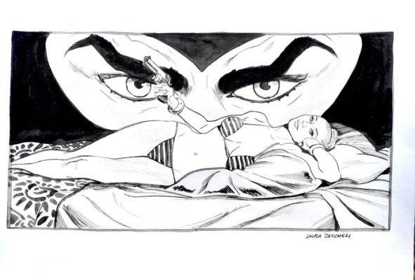 Zuccheri, Laura - 1 Original drawing - Diabolik - 2025 | Catawiki