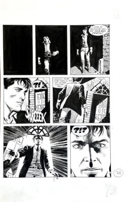 Freghieri, Giovanni - 1 Original page - Dylan Dog | Catawiki