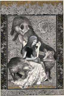 Daria Schmitt - Goupils, Illustration originale