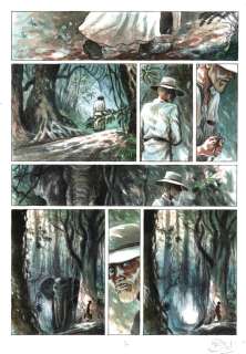 BIHEL Frédéric - Planche originale 12 d‘Africa Dreams tome 1